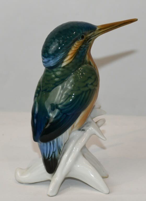 E.n.s - Bird In Porcelain - Germany 1930-photo-3